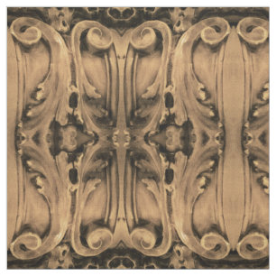 Historic Baker City, Oregon Domstol Fabric 2 Tyg