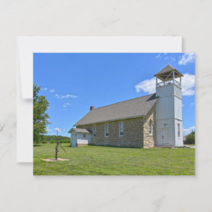 Historic Buck Bäck School, Perry, Kansas Vykort