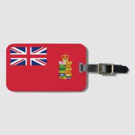 Historic Canadian Red Ensign 1871-1921  Bagagebricka