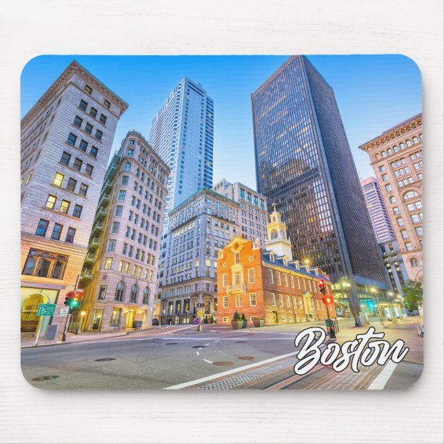 Historic City of Boston, Massachusetts, USA Musmatta (Framsidan)