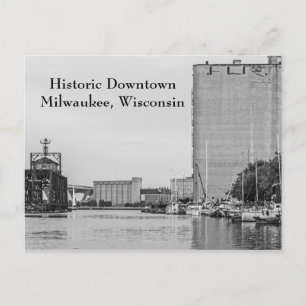 Historic Downtown Milwaukee Wisconsin Vykort