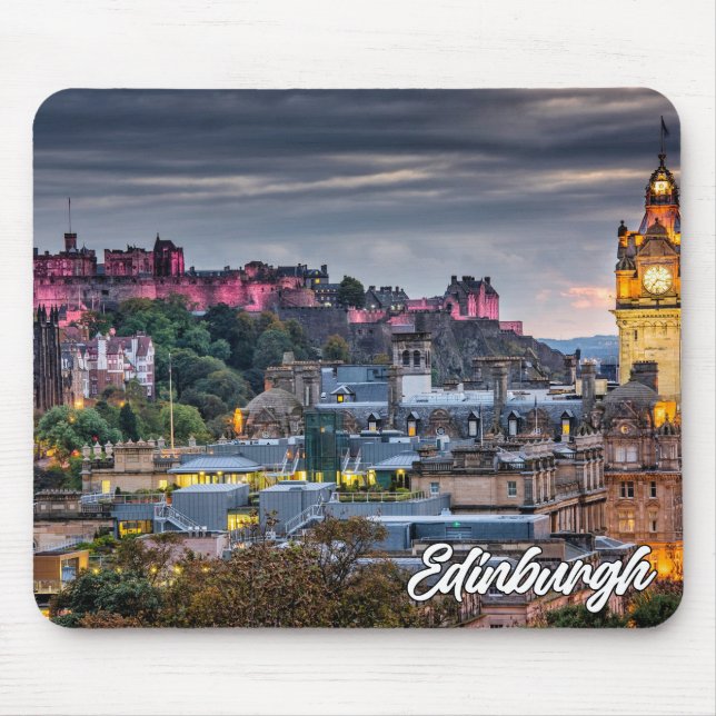 Historic Edinburgh, Skottland, Förenade kungariket Musmatta (Framsidan)