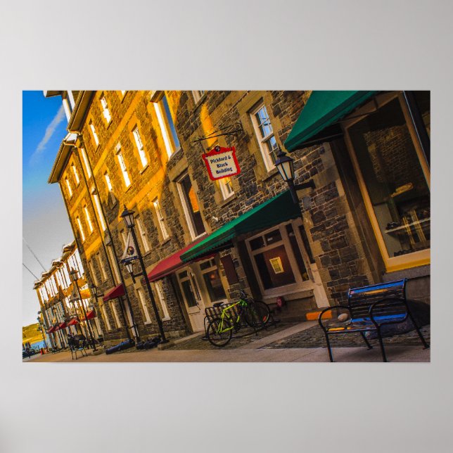 Historic Egendom, Halifax, Nova Scotia Poster (Framsidan)