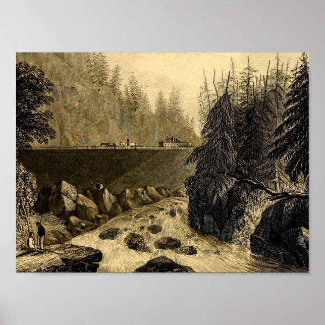 Historic Erie Canal Bicentennial Poster (Framsidan)