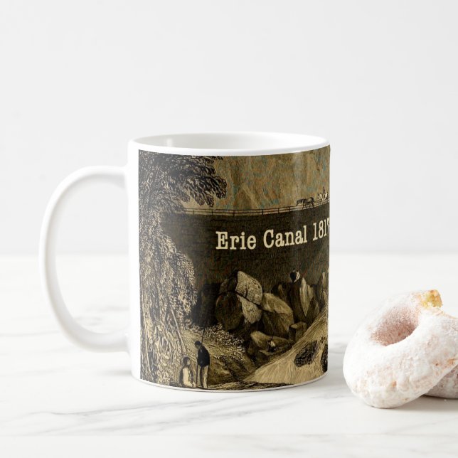 Historic Erie Canal Bicentennial Years Kaffemugg (Med munk)