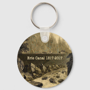 Historic Erie Canal Bicentennial Years Nyckelring
