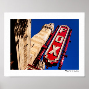 Historic Fox Theater i Atlanta Georgia - Small Poster