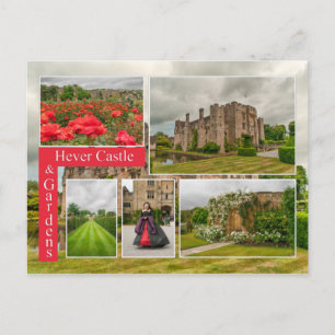 Historic Hever Castle & Gardens Kent Scenia Vykort
