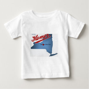 HIstoric Homer: NY:s hjärta T Shirt