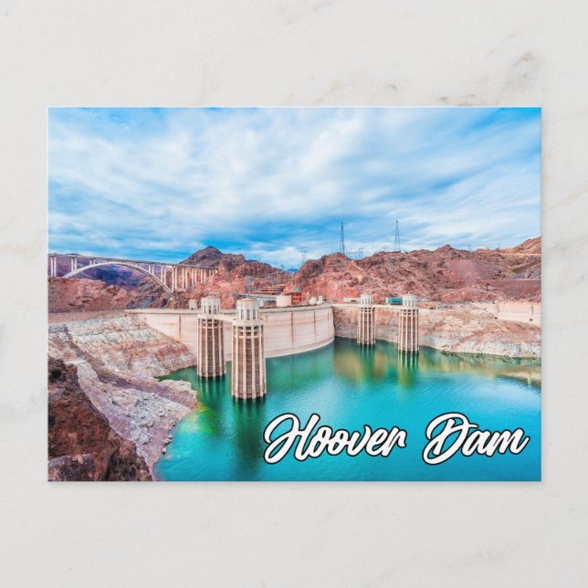 Historic Hoover Dam, Nevada, Förenta staterna Vykort (Framsida)