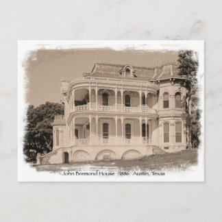Historic John Bremond House Vykort
