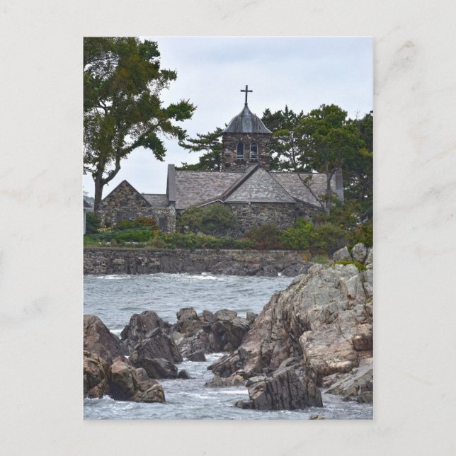 Historic Kennebunkport Church, Maine Vykort (Framsida)