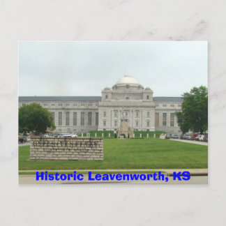 Historic Leavenworth, KS-fängelset Vykort
