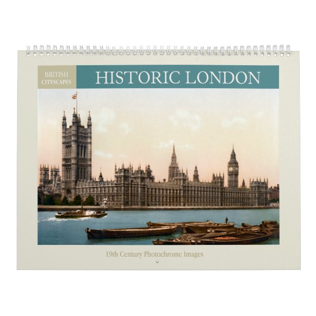 Historic London Cityscapes 2026 Kalender (Omslag)