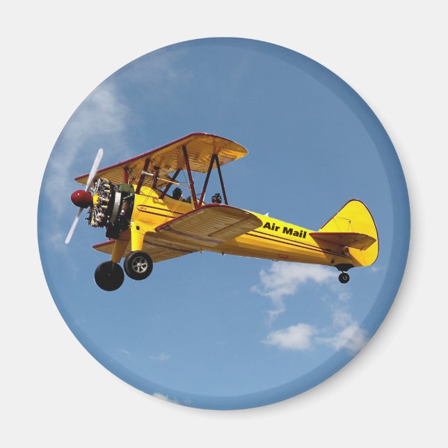 Historic Luft Mail Service Centennial Magnet (Framsidan)