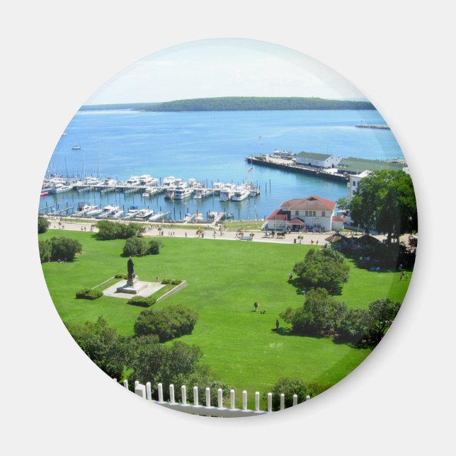Historic Mackinac Island Magnet (Framsidan)