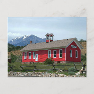 Historic Maysville School, Colorado Vykort