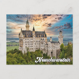 Historic Neuschwanstein Castle, Tyskland Vykort