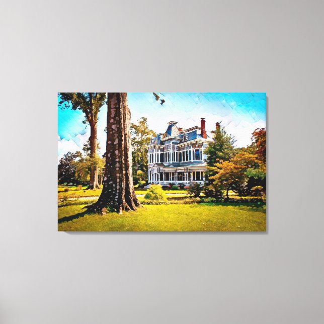 HISTORIC NEWNAN Canvas Art (Framsida)