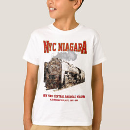 Historic NYC Niagara Train Steam Locomotive T Shirt