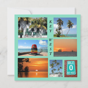 Historic Nyckel Väster, Florida Flat Card