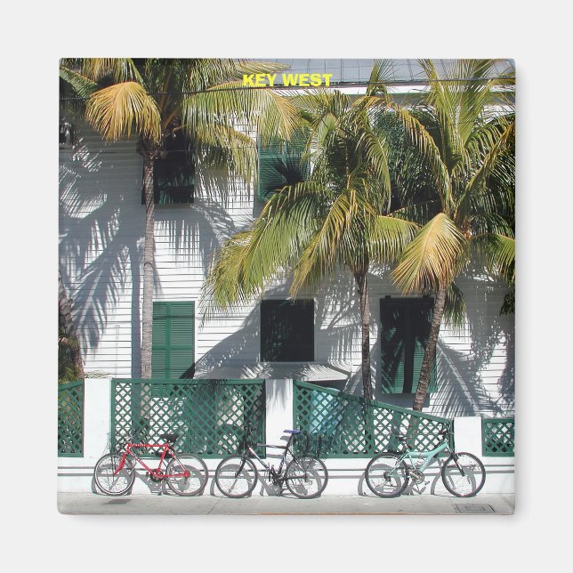 Historic Nyckel Väster Florida Magnet (Framsidan)