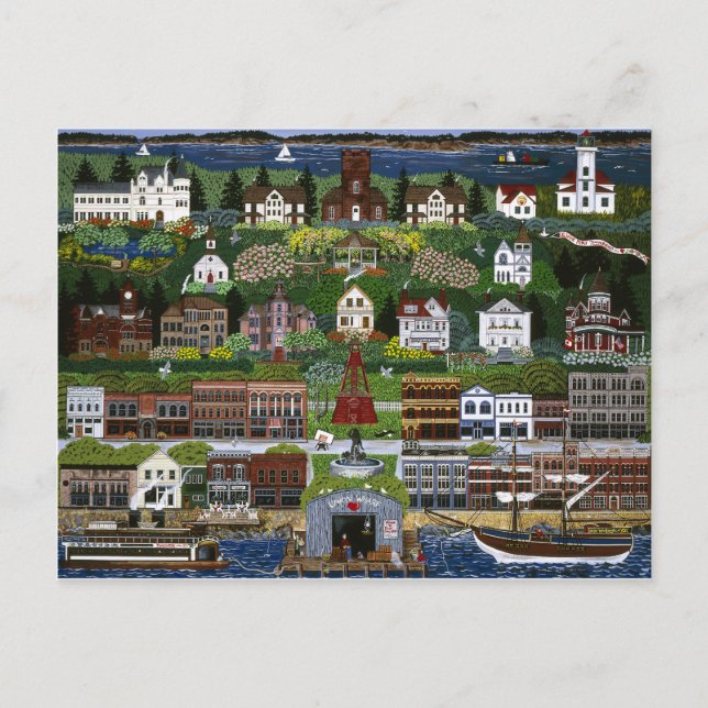 Historic Port Townsend, Washington Vykort (Framsida)