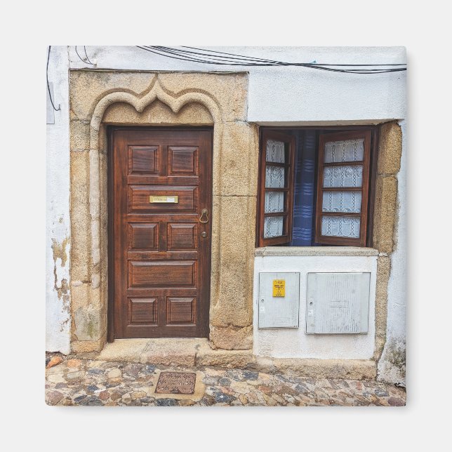 Historic Portugal Door Magnet (Framsidan)