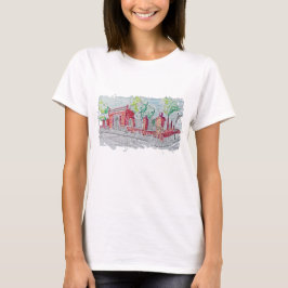Historic Red Brick Entrance T Shirt