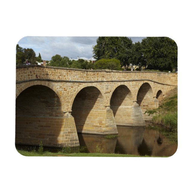 Historic Richmond Bridge (Australiens äldsta) Magnet (Horisontell)