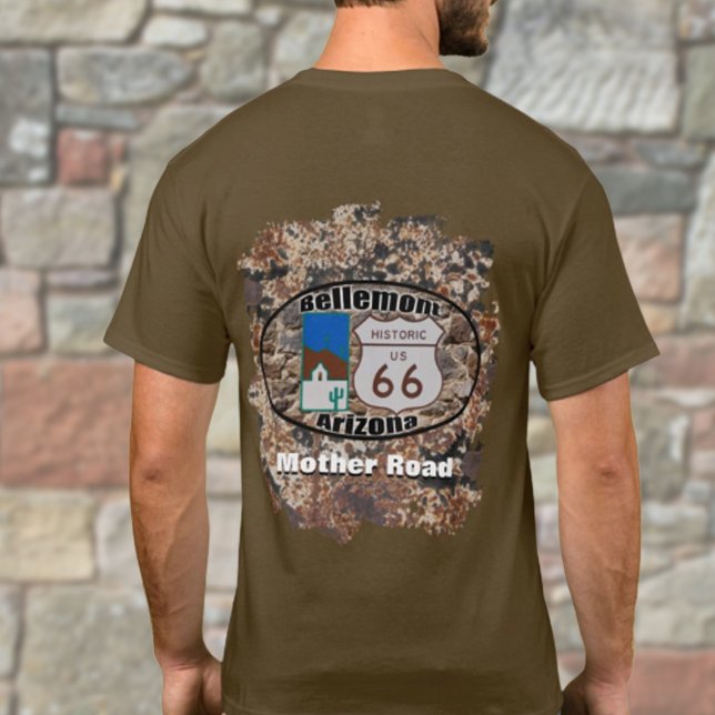 Historic Route 66 ~ Bellemont, Arizona T Shirt (Skapare uppladdad)
