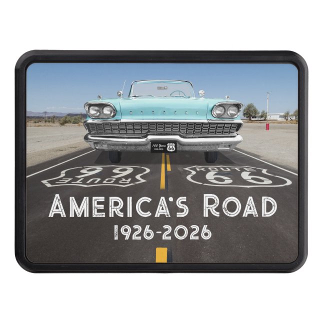 Historic Route 66 Centennial Dragkroksskydd (Framsidan)