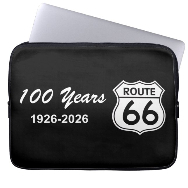 Historic Route 66 Centennial Laptop Fodral (Framsidan)