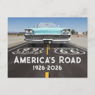 Historic Route 66 Centennial Vykort