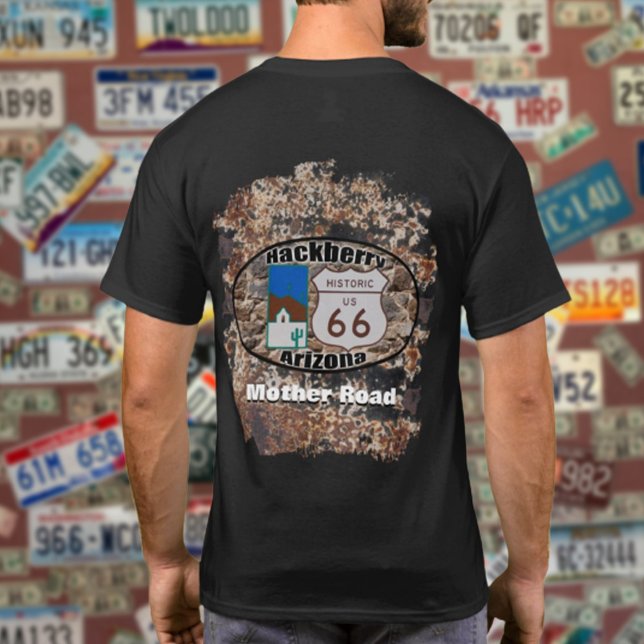 Historic Route 66 ~ Hackberry, Arizona Tee (Skapare uppladdad)