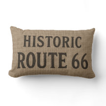 Historic Route 66 Linne Typografi
