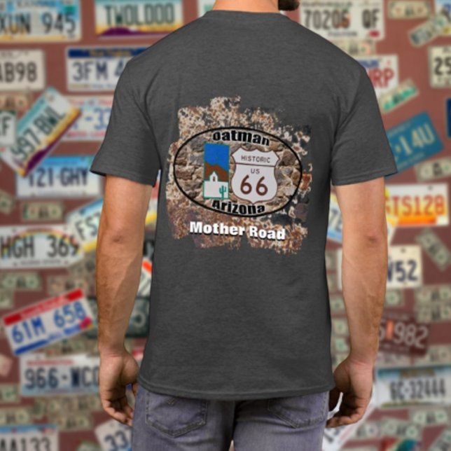 Historic Route 66 Mor Road Oatman Arizona Tee (Skapare uppladdad)