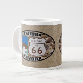 Historic Route 66 ~ Oatman, Arizona Jumbo Mugg