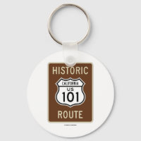 Historic Route US 101 California (Sign)