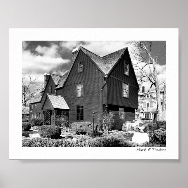 Historic Salem - House of Seven Gables - Mini Poster (Framsidan)