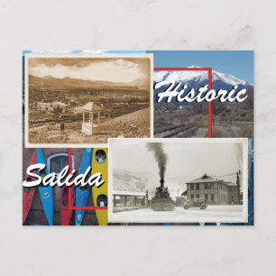 Historic Salida Vykort
