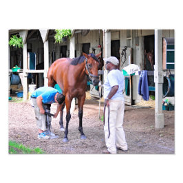 Historic Saratoga Racetrack Fototryck