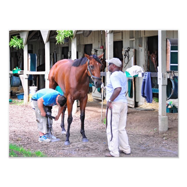 Historic Saratoga Racetrack Fototryck (Framsidan)