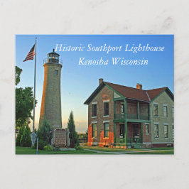 Historic Southport Lighthouse Vykort