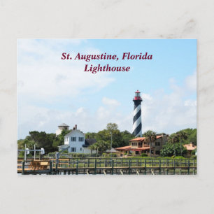 Historic St. Augustine, Fl. fyr Vykort