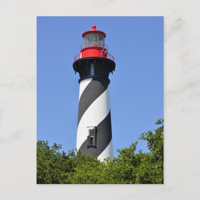 Historic St. Augustine, Florida fyr Vykort (Framsida)