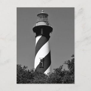 Historic St. Augustine, Florida Lighthouse Helg Vykort