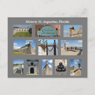 Historic St. Augustine, Florida Vykort