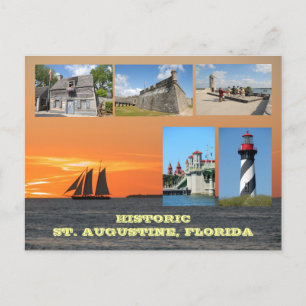 Historic St. Augustine, Florida Vykort