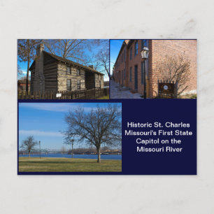 Historic St Charles Missouri Vykort